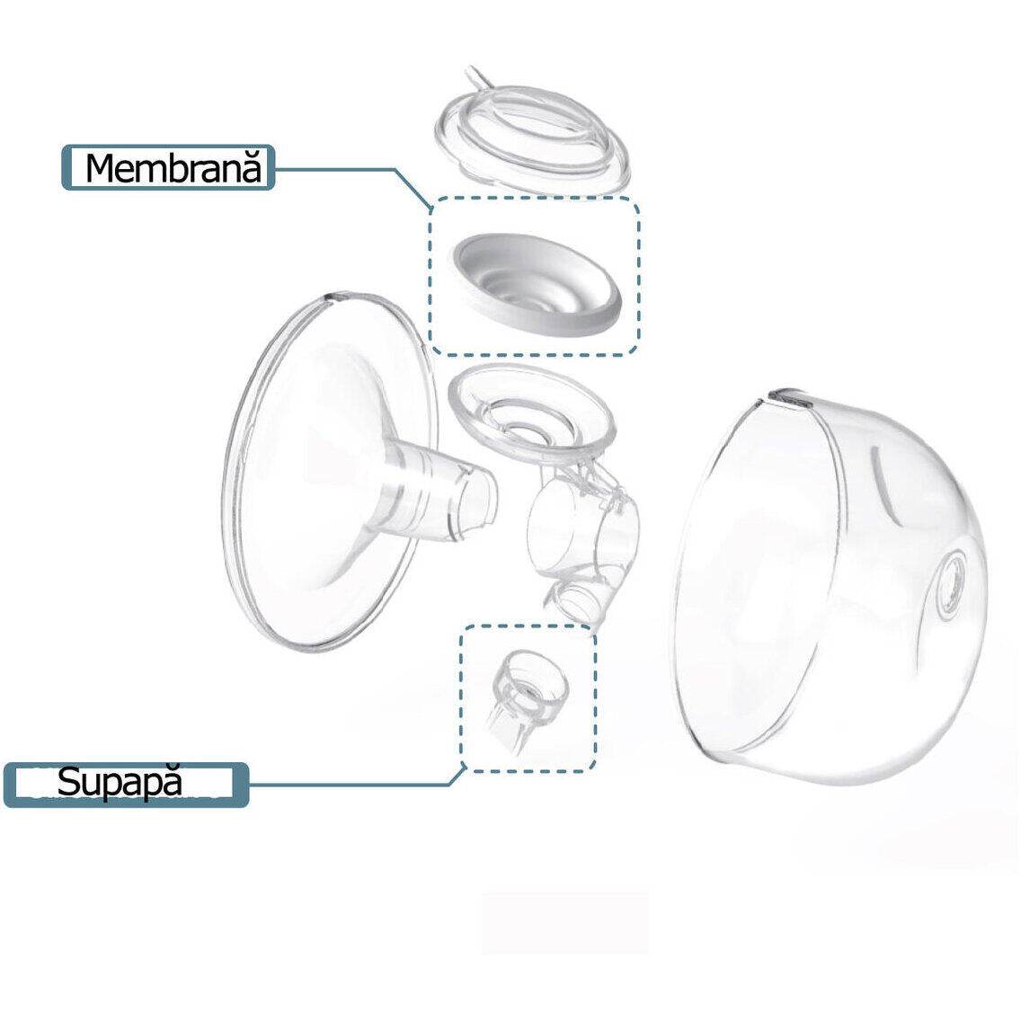 Cupa san Hands Free (rezerva) - 28 mm Atelieru' lui Mesterica | Jucarii, haine si incaltaminte pentru copii