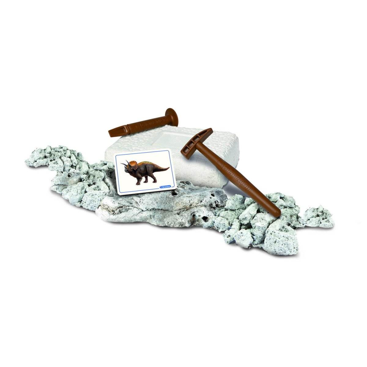 DESCOPERA DINOZAURUL TRICERATOPS - Atelieru' lui Mesterica