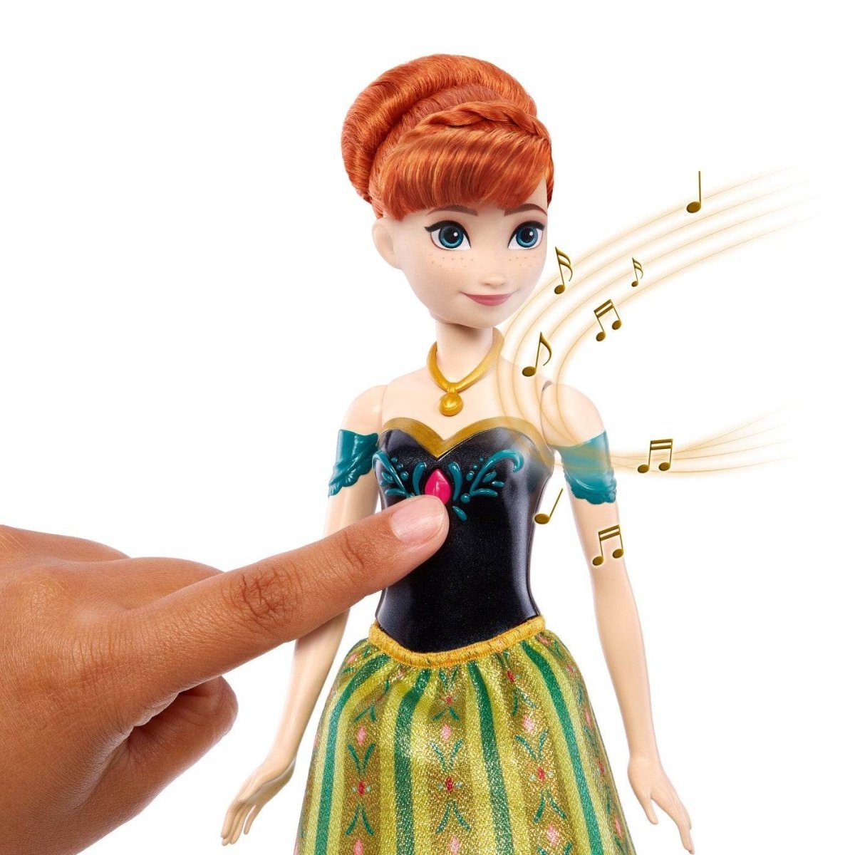 DISNEY FROZEN PAPUSA ANNA CANTAREATA Atelieru' lui Mesterica | Jucarii, haine si incaltaminte pentru copii