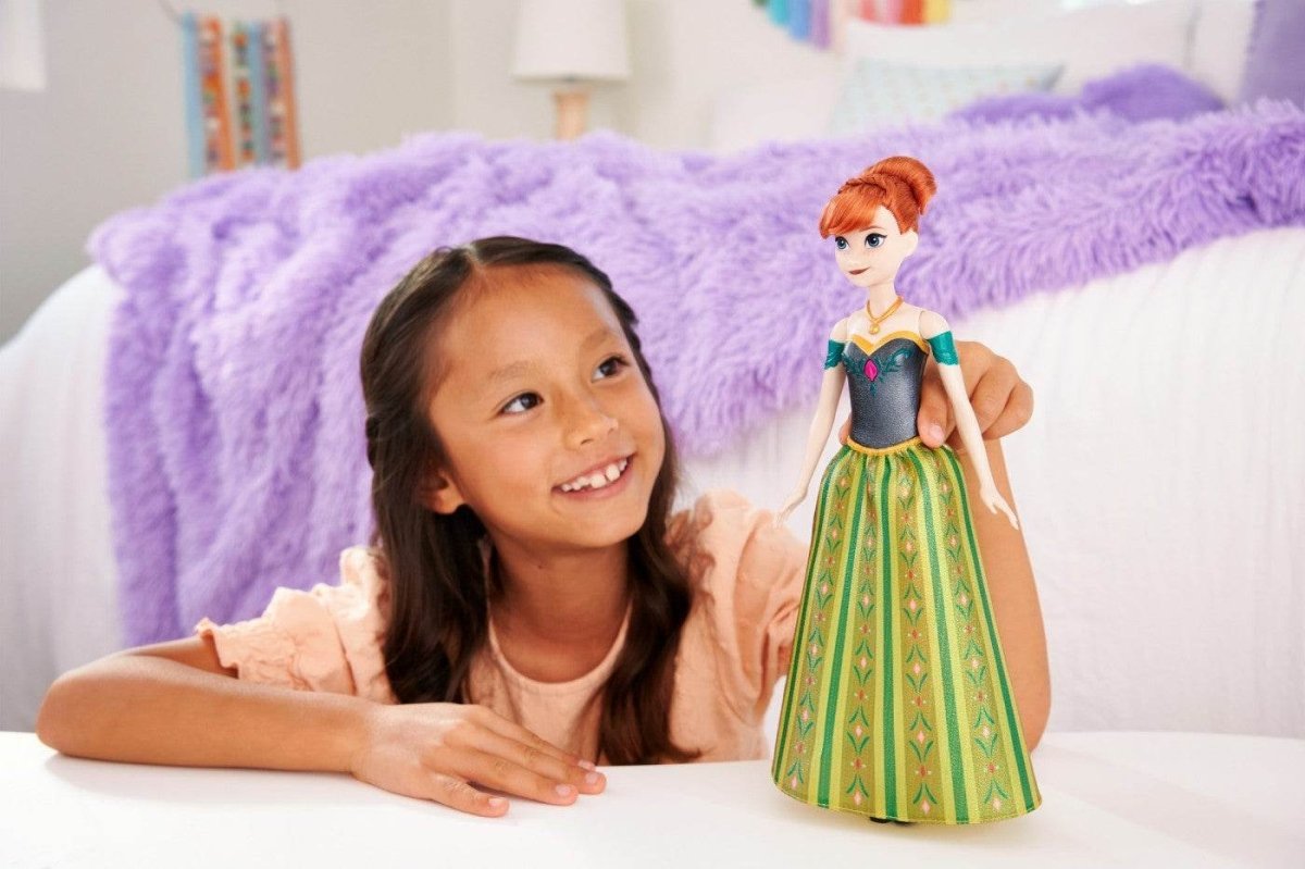 DISNEY FROZEN PAPUSA ANNA CANTAREATA Atelieru' lui Mesterica | Jucarii, haine si incaltaminte pentru copii