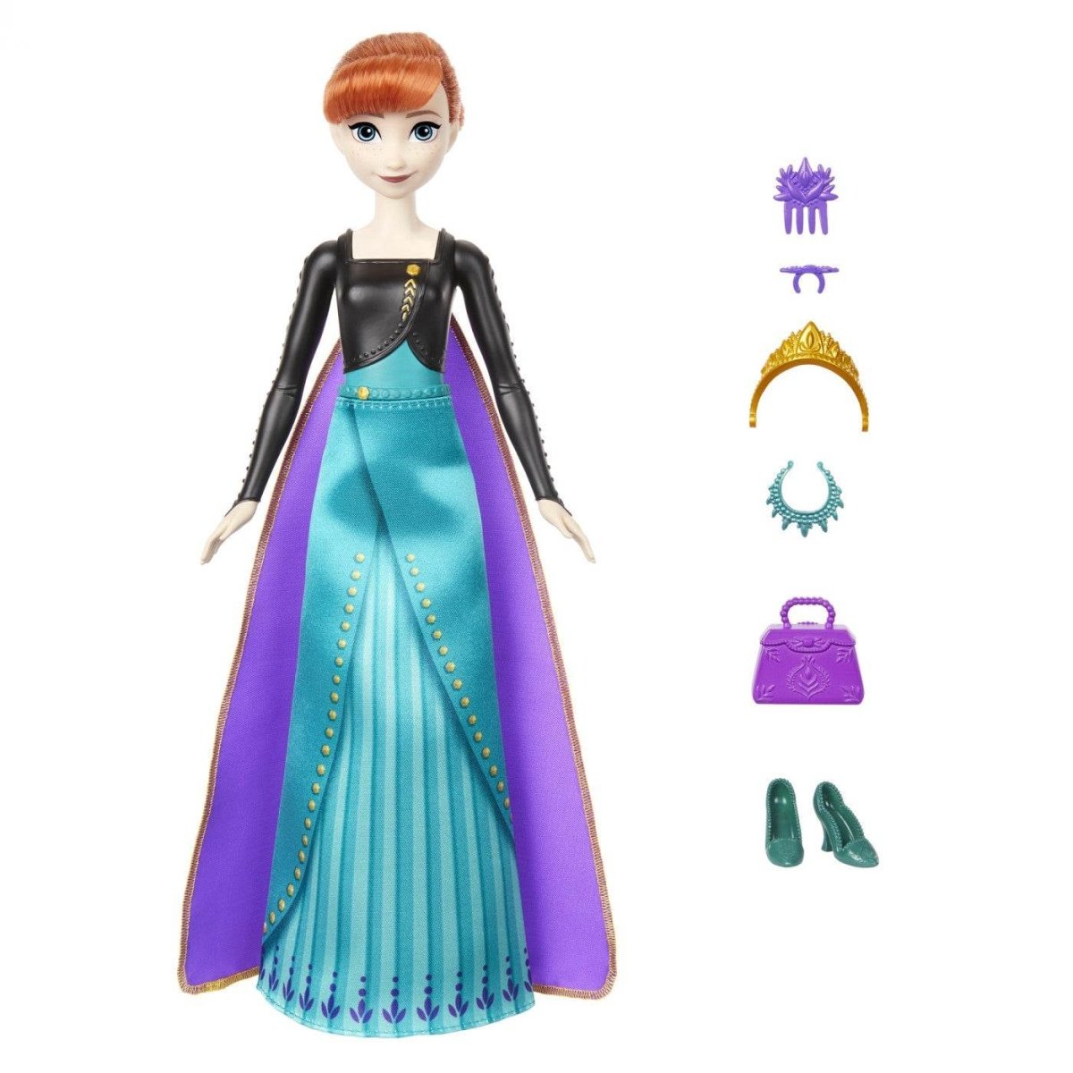 DISNEY FROZEN SPIN AND REVEAL PAPUSA ANNA Atelieru' lui Mesterica | Jucarii, haine si incaltaminte pentru copii