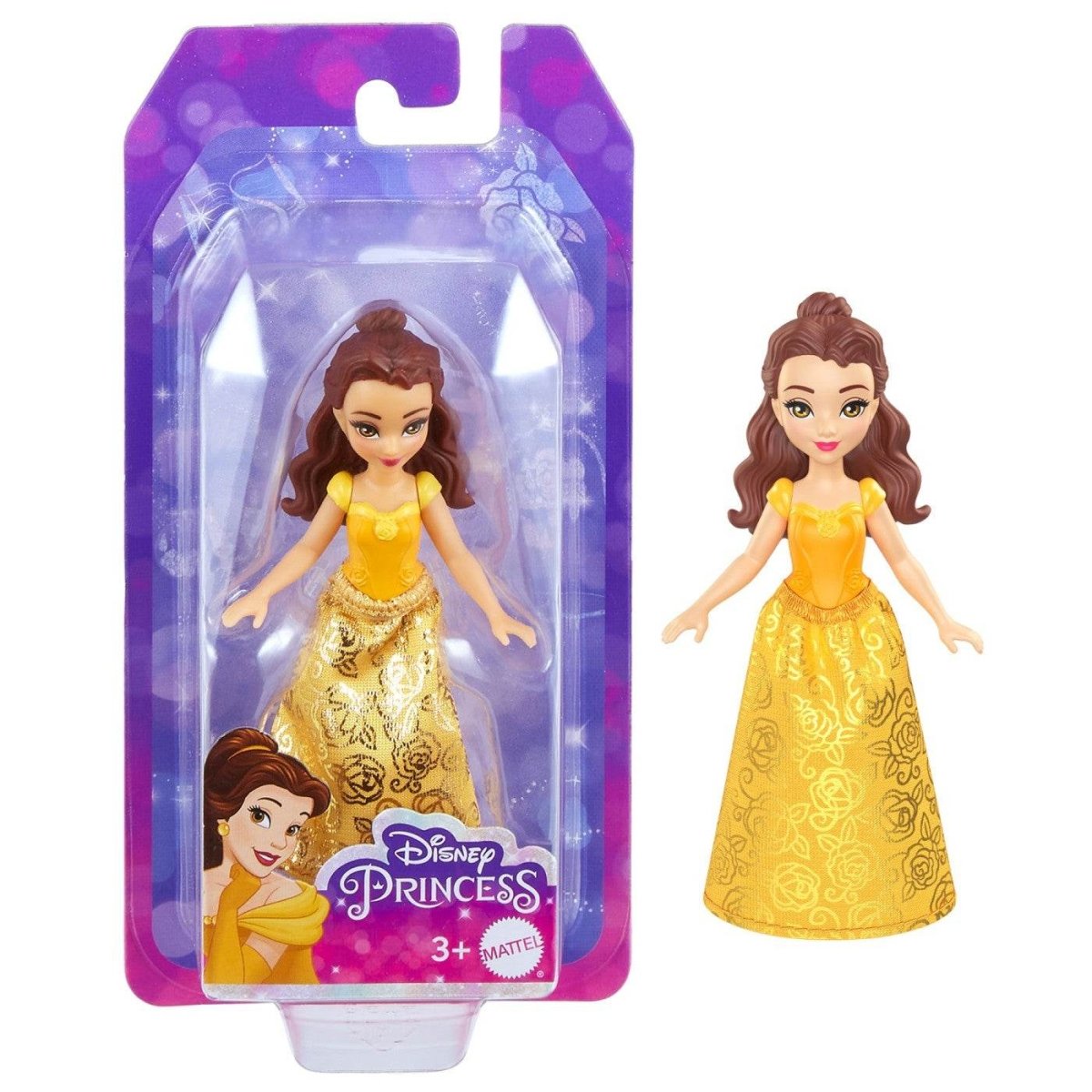 DISNEY PRINCESS MINI PAPUSA BELLE 9CM - Atelieru' lui Mesterica