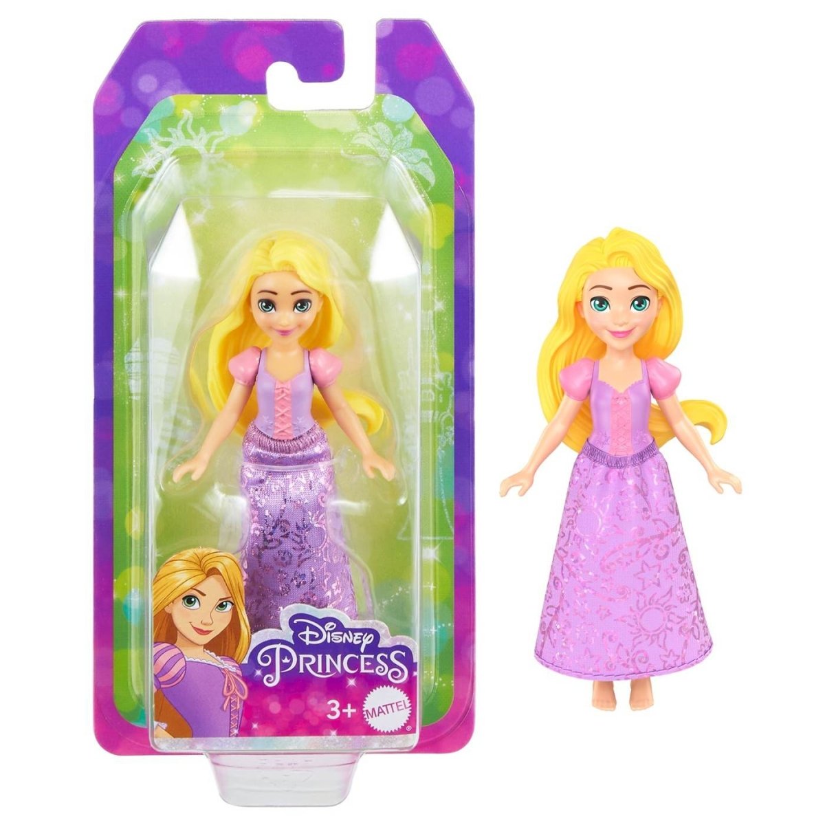 DISNEY PRINCESS MINI PAPUSA RAPUNZEL 9CM Atelieru' lui Mesterica | Jucarii, haine si incaltaminte pentru copii