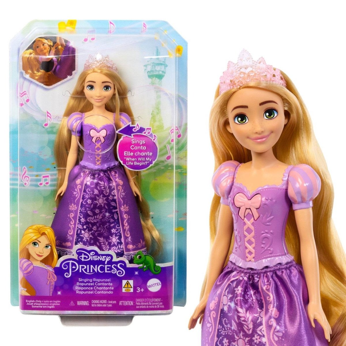 DISNEY PRINCESS PAPUSA RAPUNZEL CARE CANTA - Atelieru' lui Mesterica