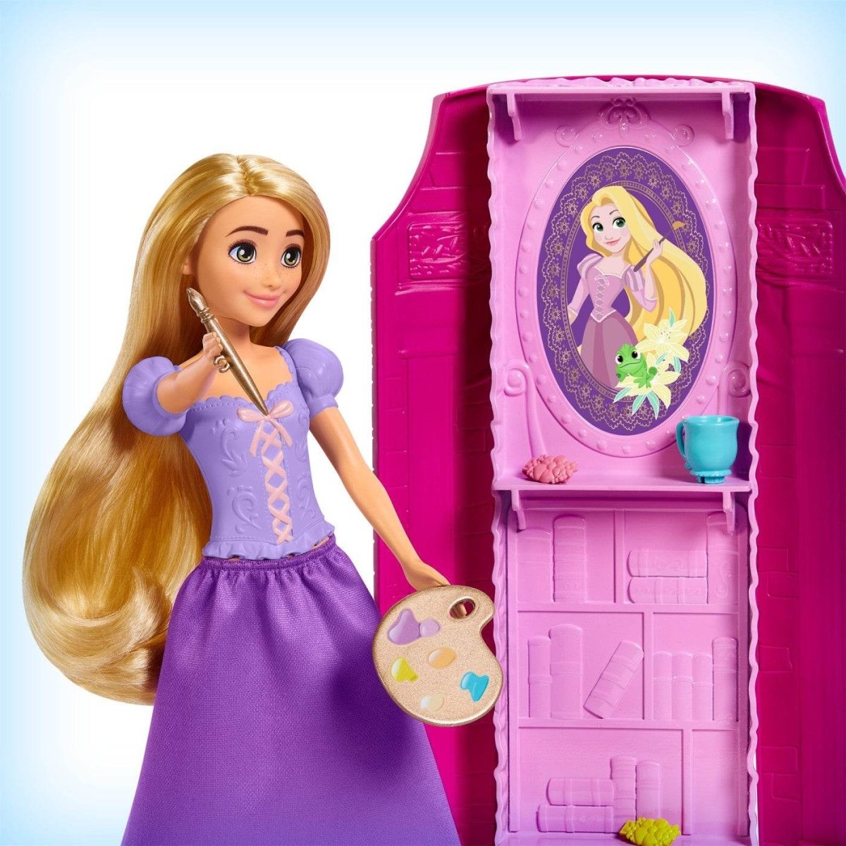 DISNEY PRINCESS PAPUSA RAPUNZEL PICTORITA Atelieru' lui Mesterica | Jucarii, haine si incaltaminte pentru copii