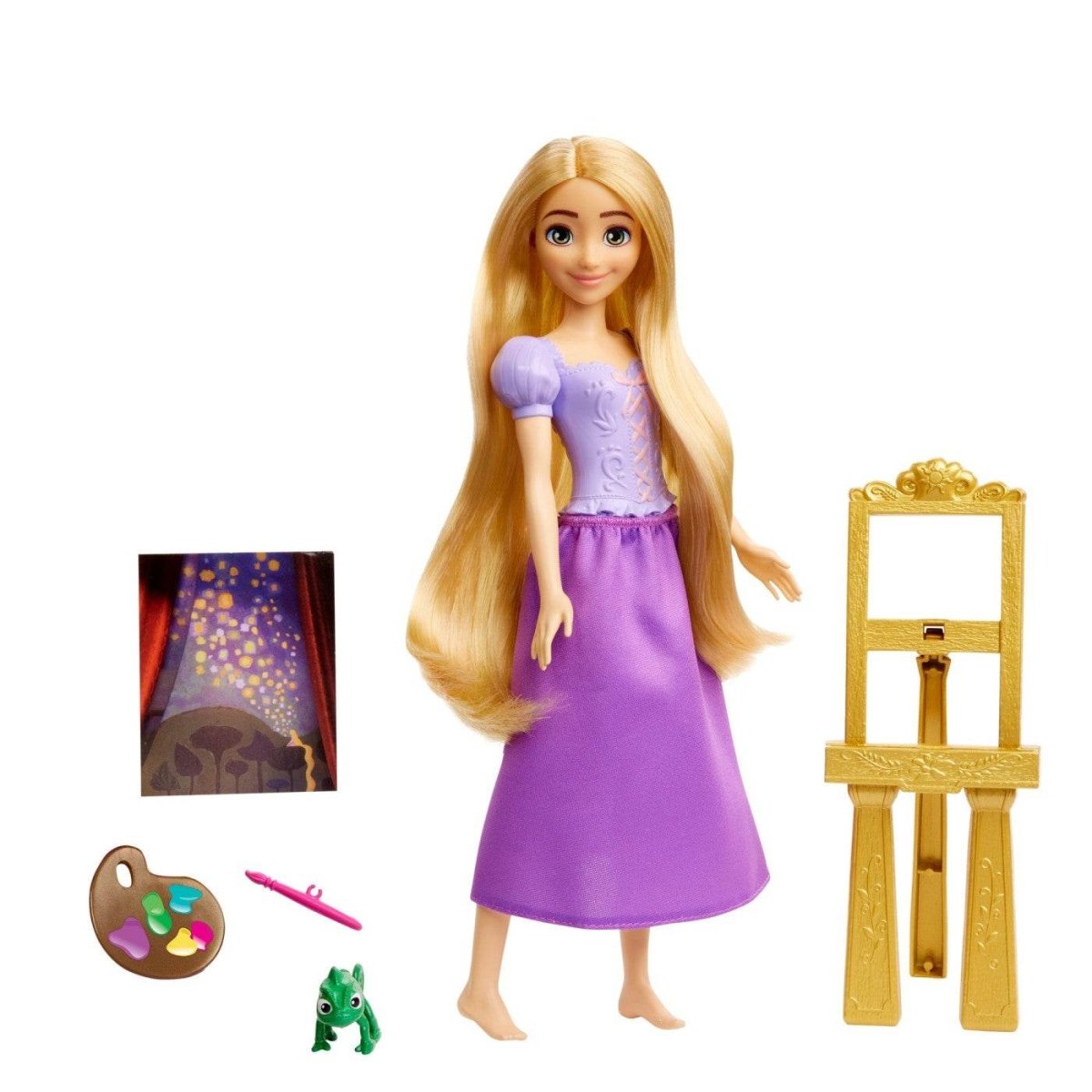 DISNEY PRINCESS PAPUSA RAPUNZEL PICTORITA Atelieru' lui Mesterica | Jucarii, haine si incaltaminte pentru copii
