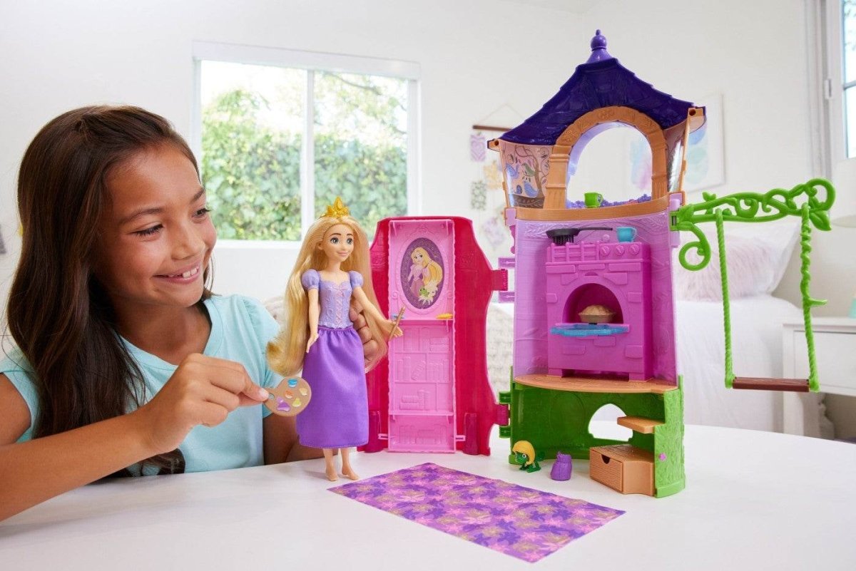 DISNEY PRINCESS TURNUL PRINTESEI RAPUNZEL - Atelieru' lui Mesterica