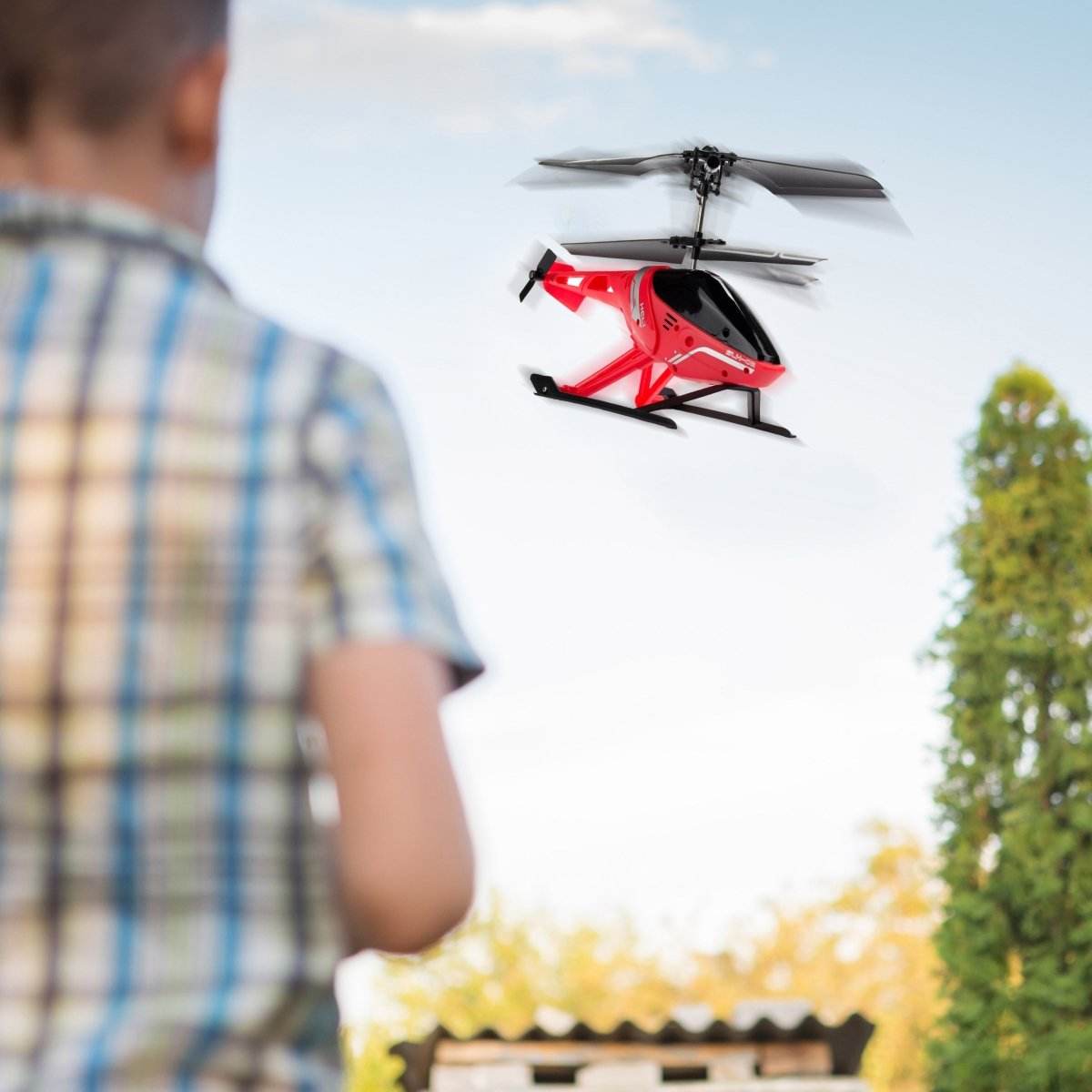 ELICOPTER CU TELECOMANDA AIR PYTHON ROSU - Atelieru' lui Mesterica