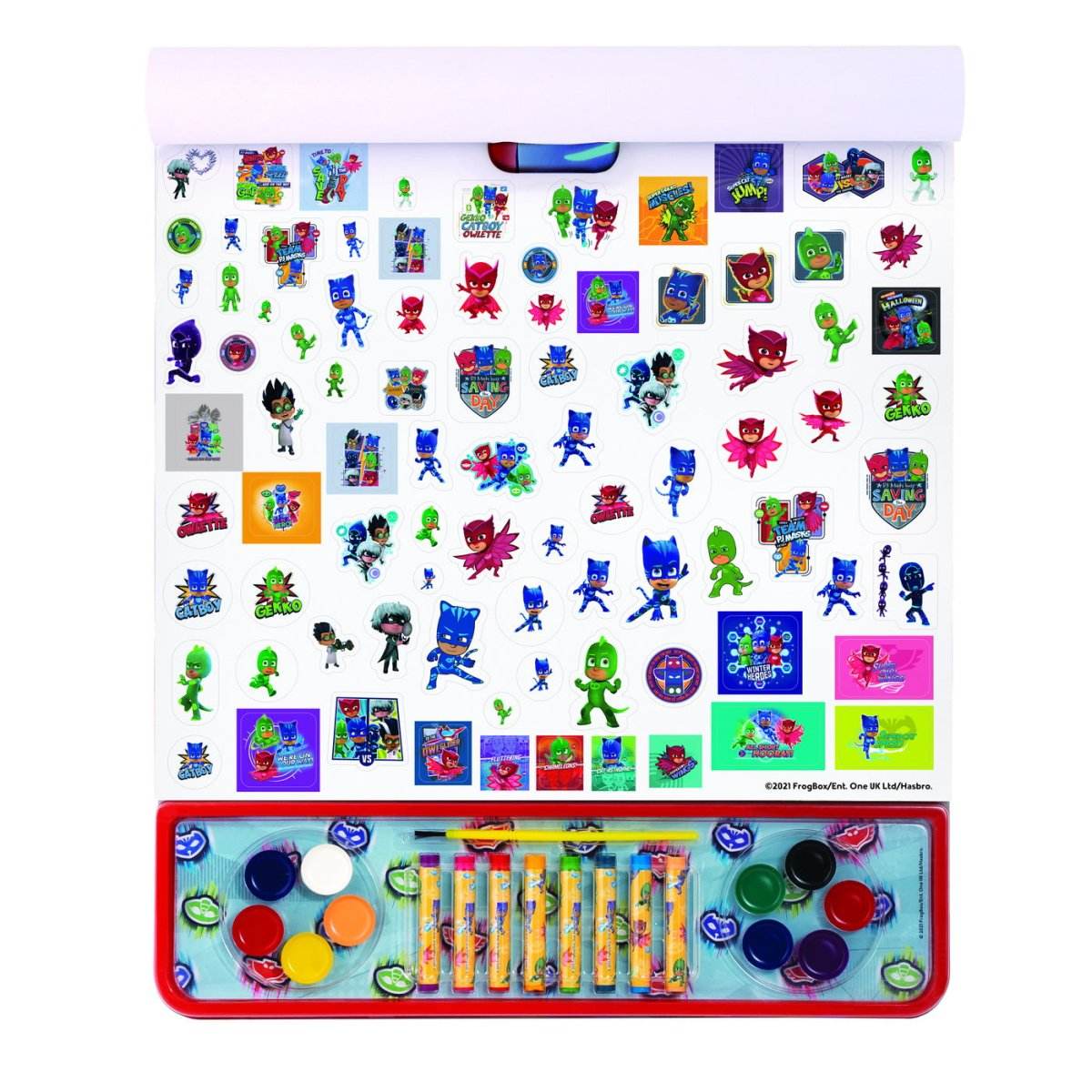 EROI IN PIJAMALE SET PENTRU DESEN GIGA BLOCK 4 IN 1 - Atelieru' lui Mesterica