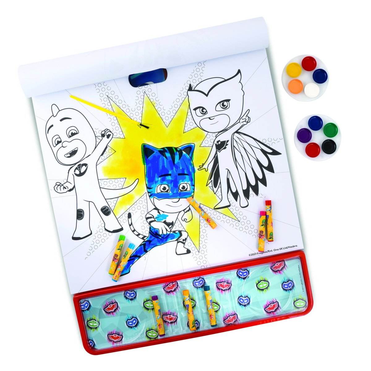 EROI IN PIJAMALE SET PENTRU DESEN GIGA BLOCK 4 IN 1 - Atelieru' lui Mesterica