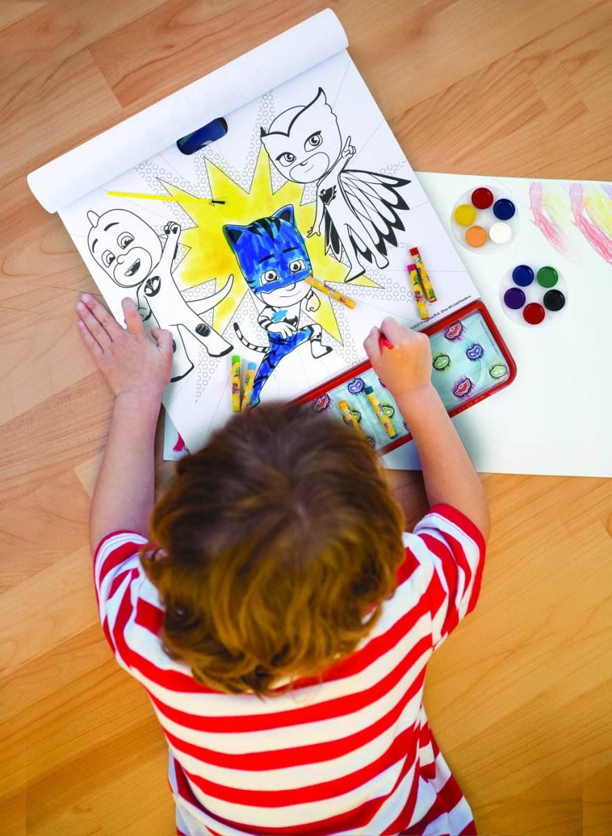EROI IN PIJAMALE SET PENTRU DESEN GIGA BLOCK 4 IN 1 - Atelieru' lui Mesterica