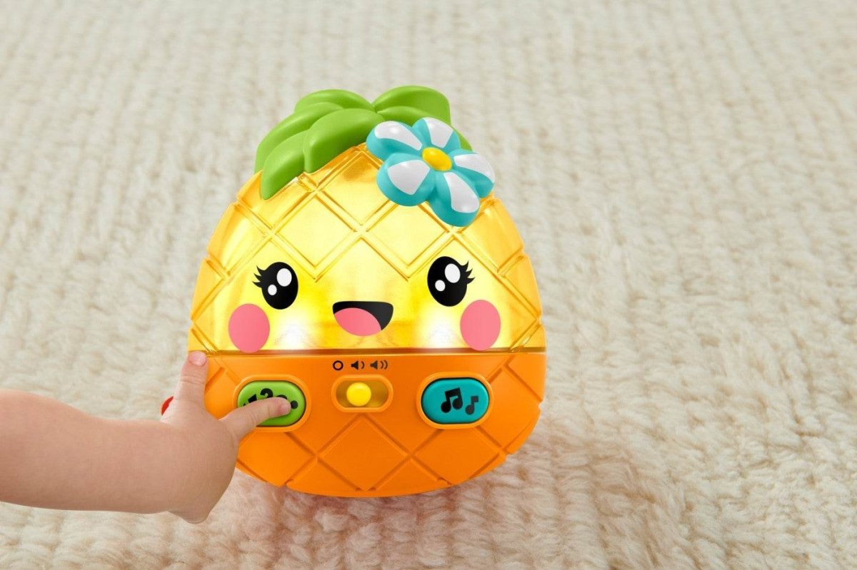 FISHER PRICE ANANAS CU SUNETE SI LUMINI - Atelieru' lui Mesterica