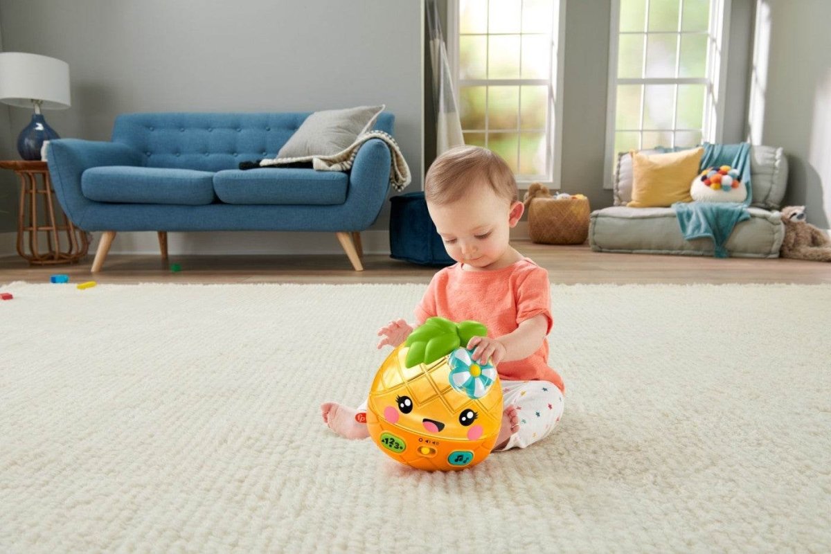 FISHER PRICE ANANAS CU SUNETE SI LUMINI Atelieru' lui Mesterica | Jucarii, haine si incaltaminte pentru copii