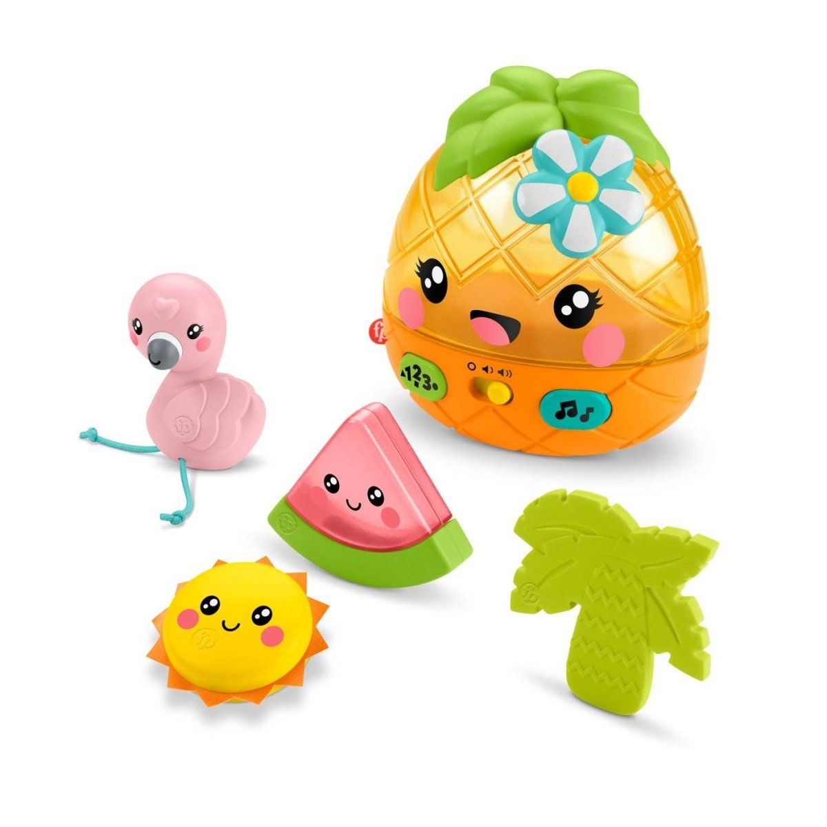FISHER PRICE ANANAS CU SUNETE SI LUMINI Atelieru' lui Mesterica | Jucarii, haine si incaltaminte pentru copii