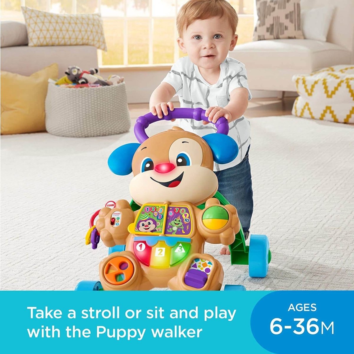 FISHER PRICE ANTEMERGATOR CATELUSUL INTERACTIV IN LIMBA ROMANA - Atelieru' lui Mesterica
