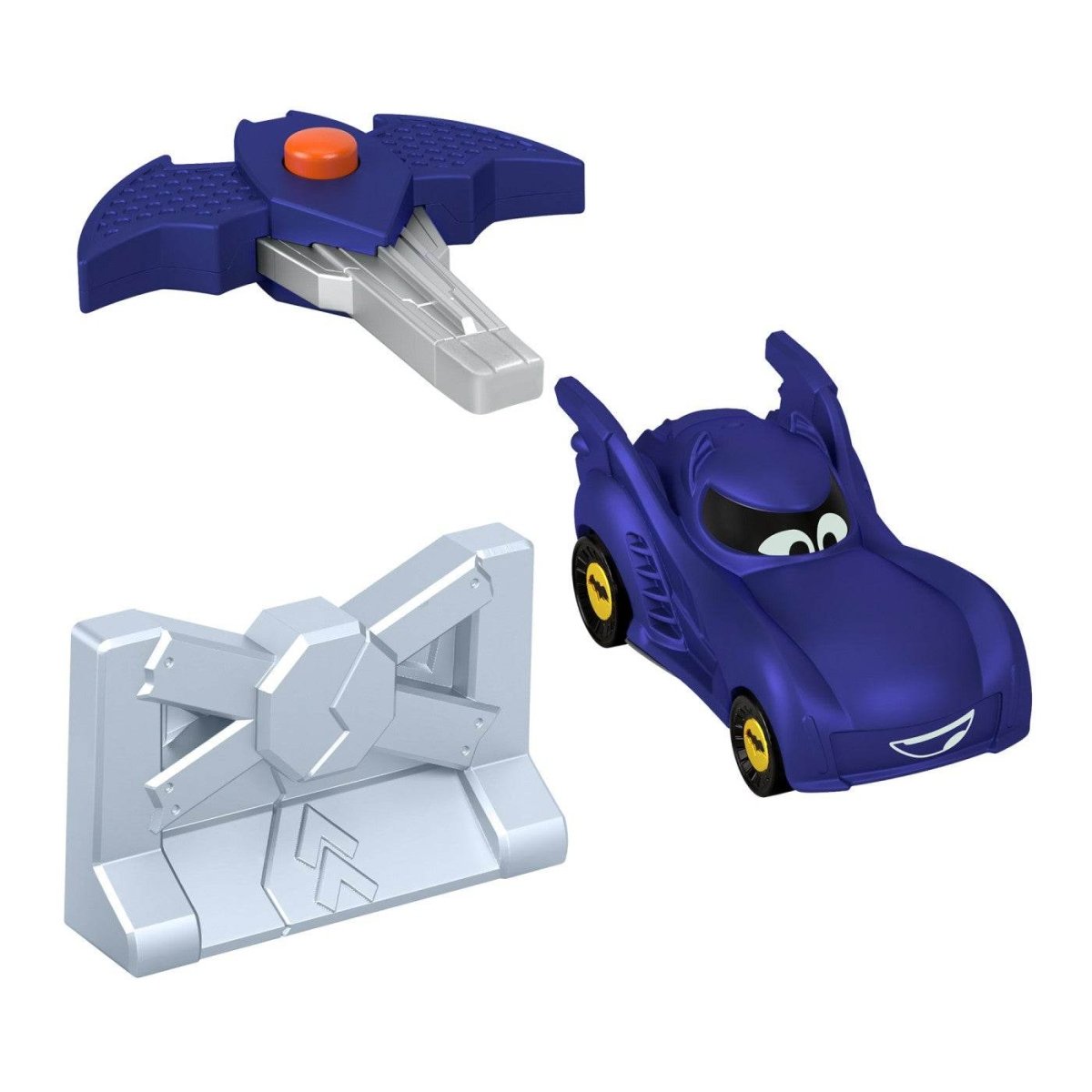 FISHER PRICE BATWHEELS MASINUTA ALBASTRA SCARA 1:55 Atelieru' lui Mesterica | Jucarii, haine si incaltaminte pentru copii