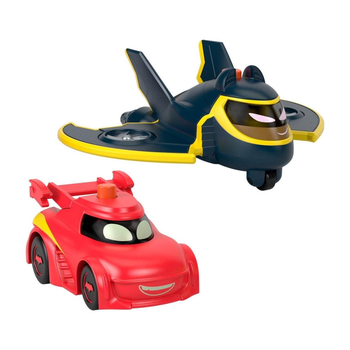 FISHER PRICE BATWHEELS SET 2 MASINUTE CU LUMINI REDBIRD SI BATWING SCARA 1:55 Atelieru' lui Mesterica | Jucarii, haine si incaltaminte pentru copii