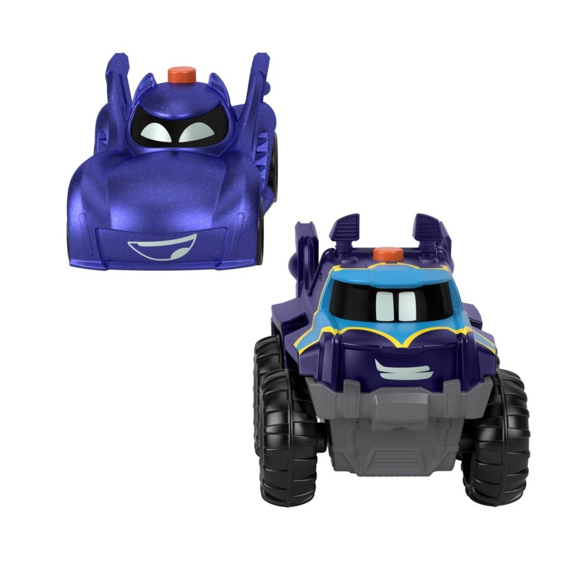 FISHER PRICE BATWHEELS SET 2 MASINUTE CU LUMINI SCARA 1:55 - Atelieru' lui Mesterica