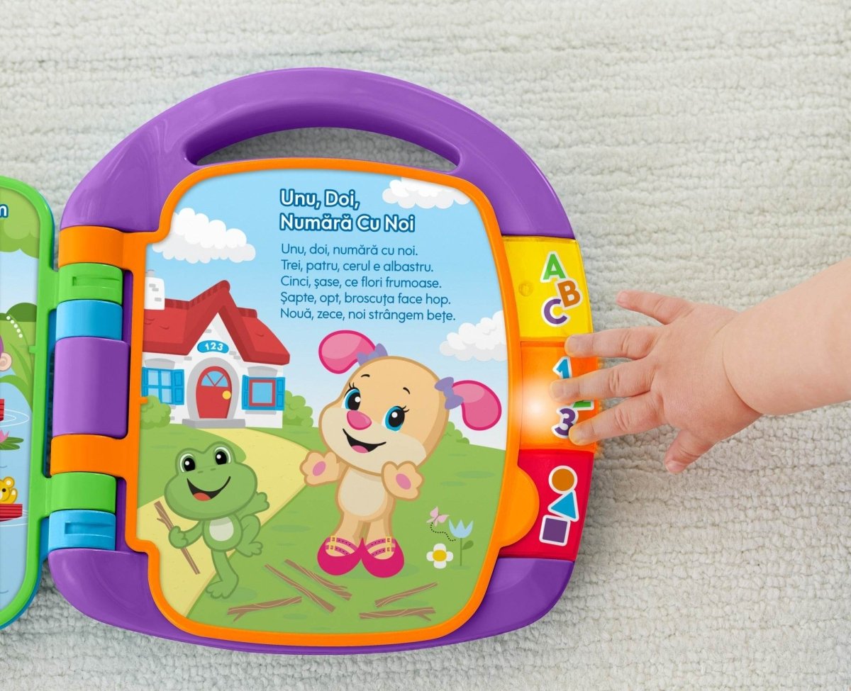FISHER PRICE CARTEA DE POVESTI IN LIMBA ROMANA - Atelieru' lui Mesterica