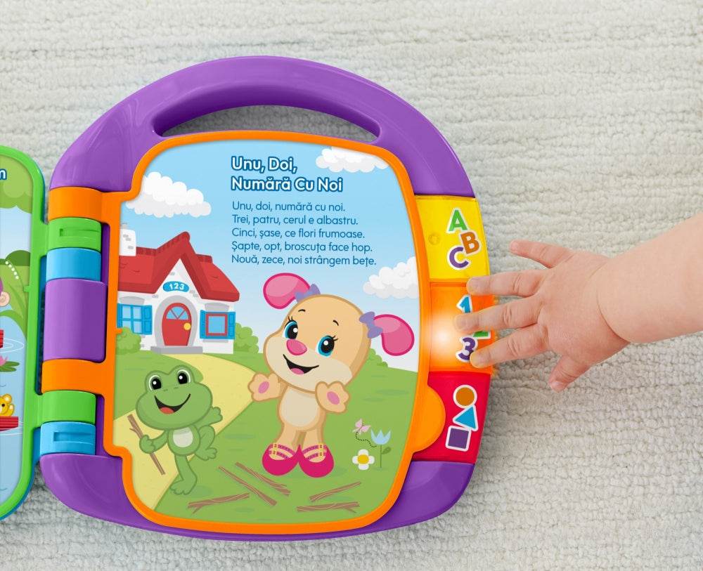 FISHER PRICE CARTEA DE POVESTI IN LIMBA ROMANA - Atelieru' lui Mesterica