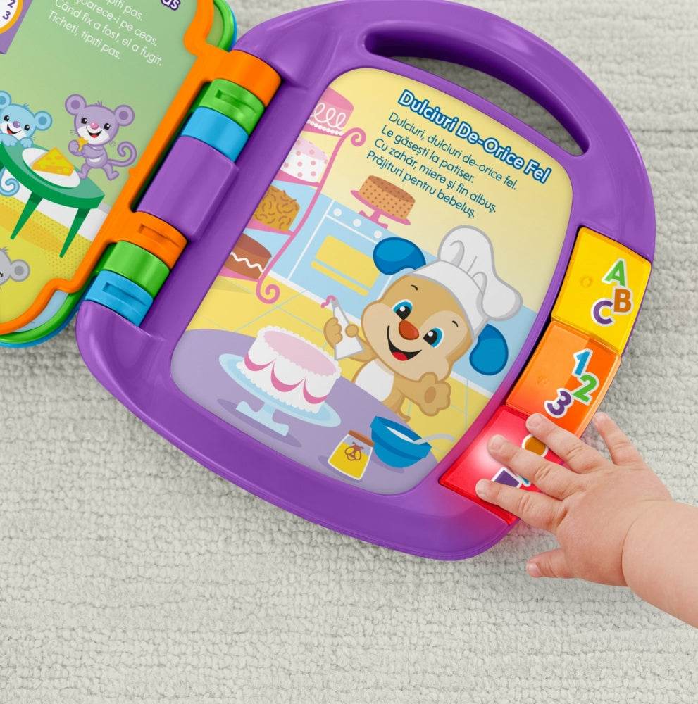 FISHER PRICE CARTEA DE POVESTI IN LIMBA ROMANA - Atelieru' lui Mesterica