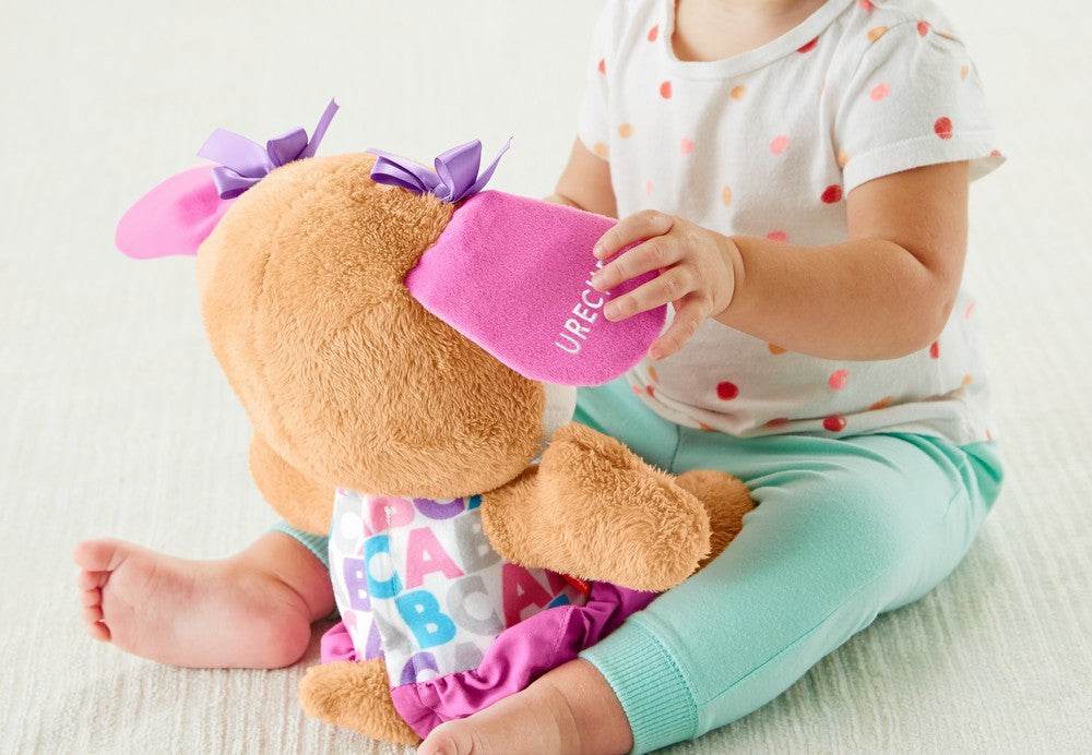 FISHER PRICE CATELUSA SIS VORBESTE IN LIMBA ROMANA - Atelieru' lui Mesterica