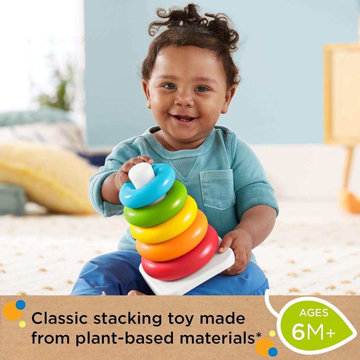 FISHER PRICE CONSTRUIESTE PIRAMIDA - Atelieru' lui Mesterica