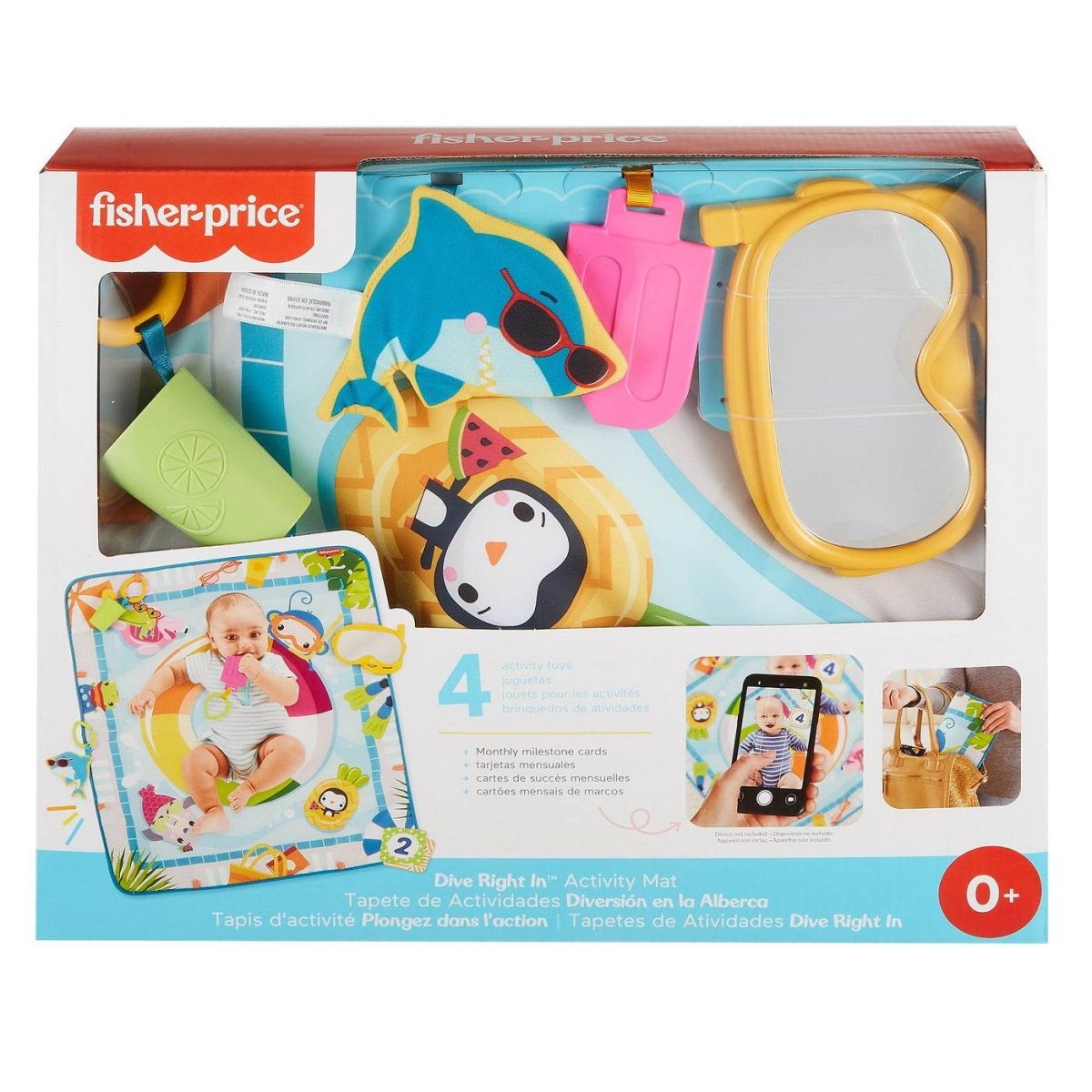 FISHER PRICE COVORAS CU ACTIVITATI - Atelieru' lui Mesterica