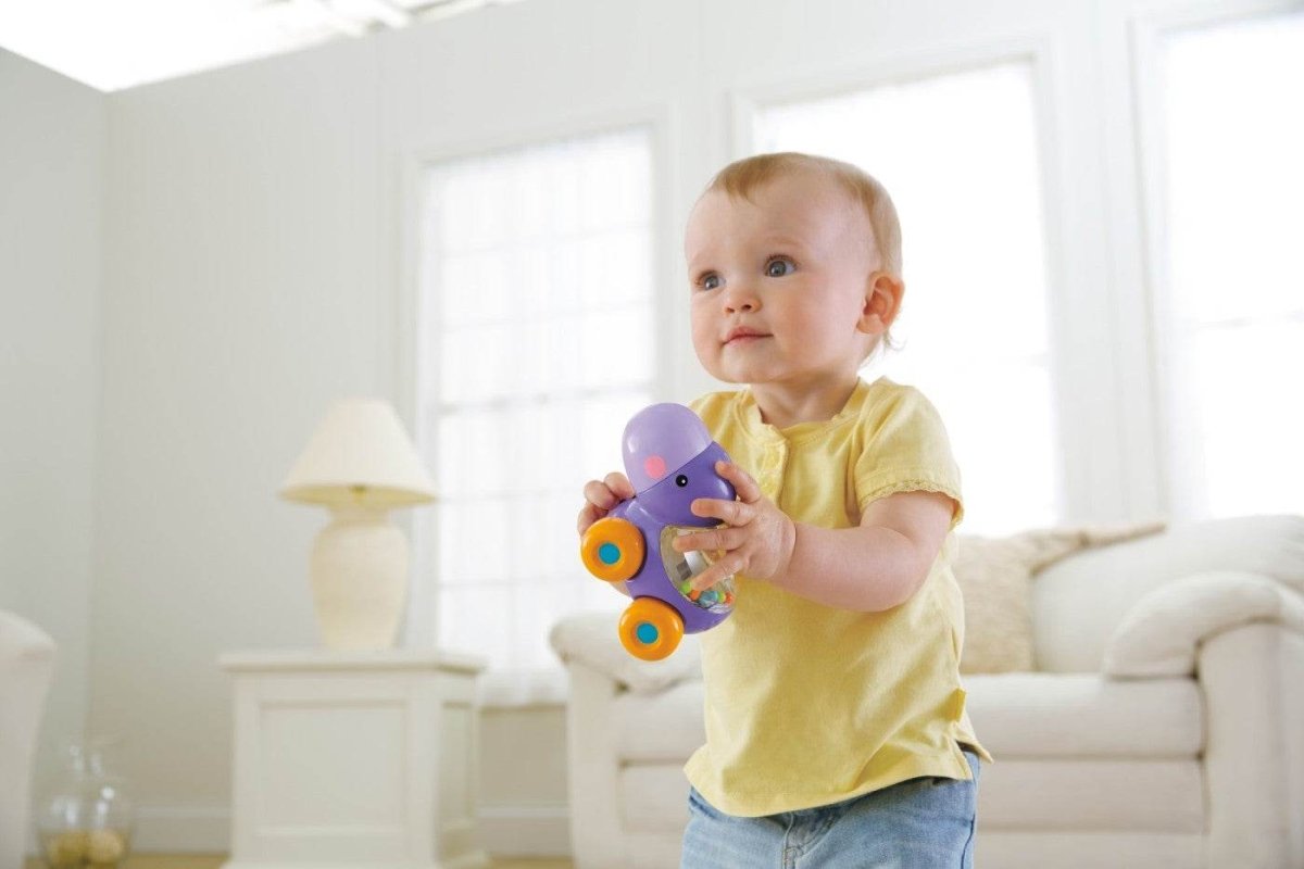 FISHER PRICE JUCARIE APASA SI MERGI HIPOPOTAM Atelieru' lui Mesterica | Jucarii, haine si incaltaminte pentru copii