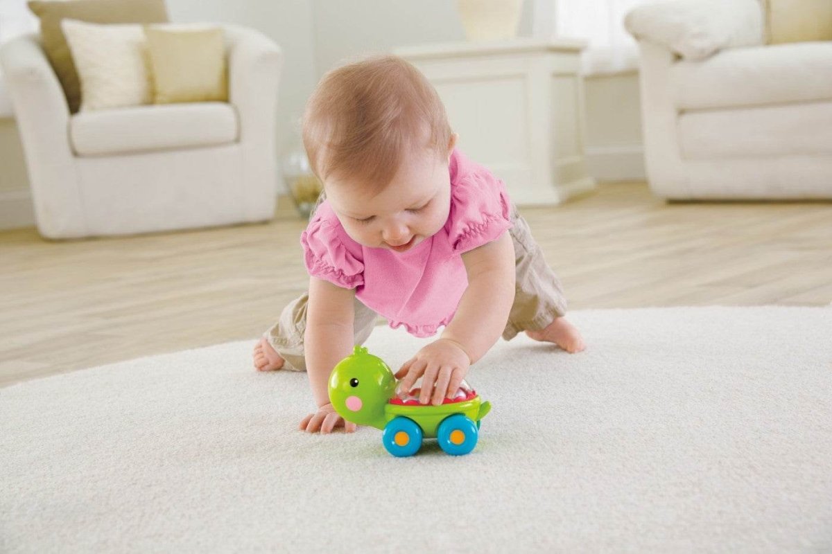 FISHER PRICE JUCARIE APASA SI MERGI TESTOASA Atelieru' lui Mesterica | Jucarii, haine si incaltaminte pentru copii