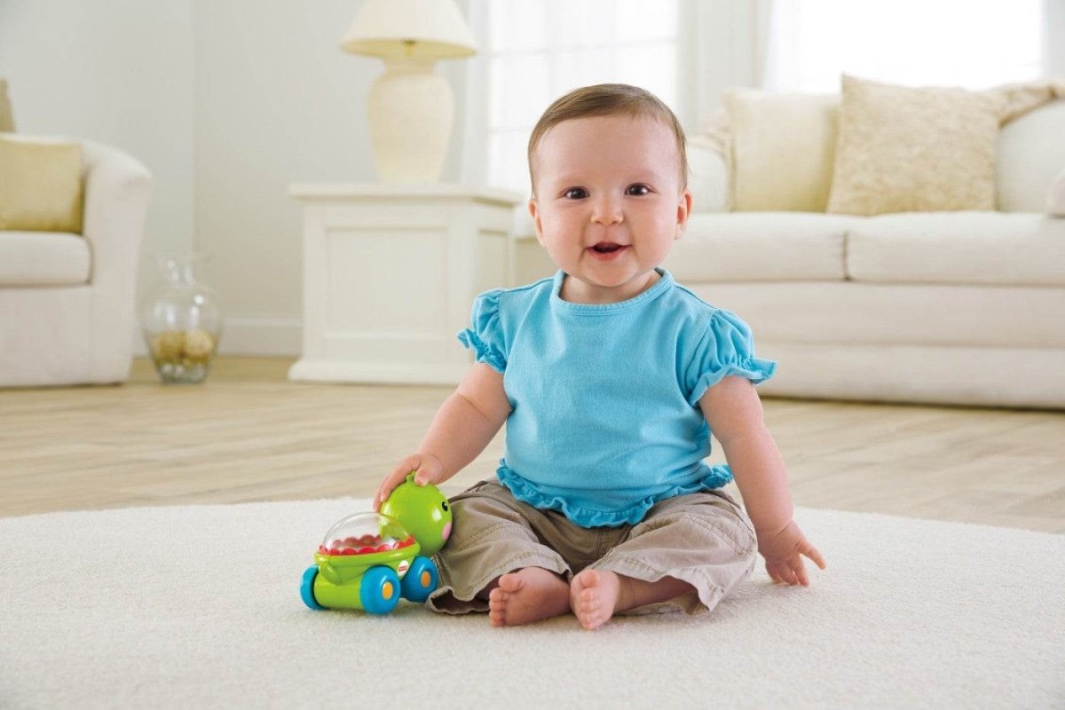 FISHER PRICE JUCARIE APASA SI MERGI TESTOASA Atelieru' lui Mesterica | Jucarii, haine si incaltaminte pentru copii