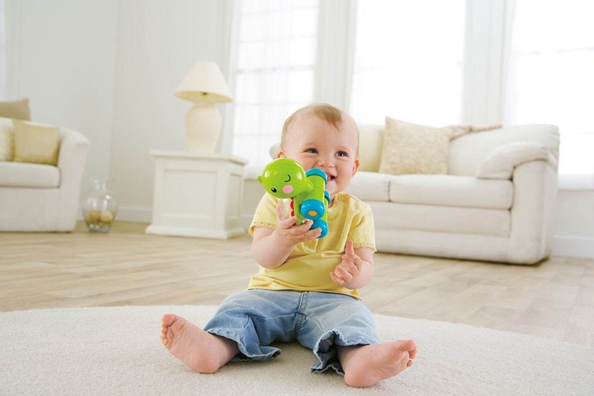 FISHER PRICE JUCARIE APASA SI MERGI TESTOASA Atelieru' lui Mesterica | Jucarii, haine si incaltaminte pentru copii