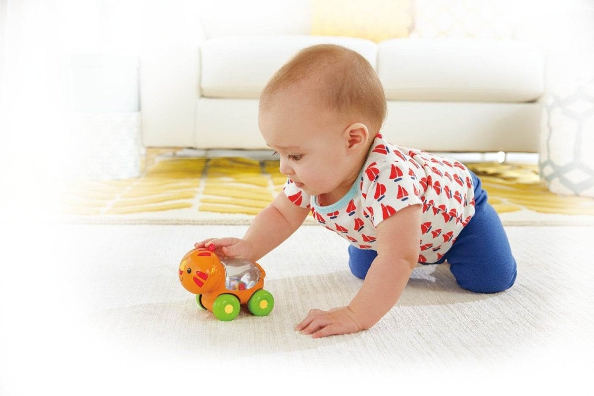 FISHER PRICE JUCARIE APASA SI MERGI TIGRU Atelieru' lui Mesterica | Jucarii, haine si incaltaminte pentru copii