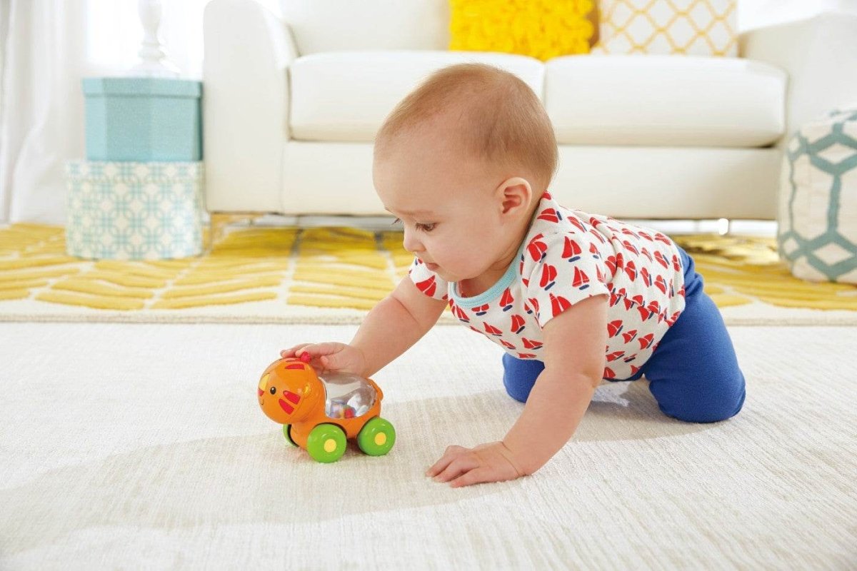 FISHER PRICE JUCARIE APASA SI MERGI TIGRU Atelieru' lui Mesterica | Jucarii, haine si incaltaminte pentru copii