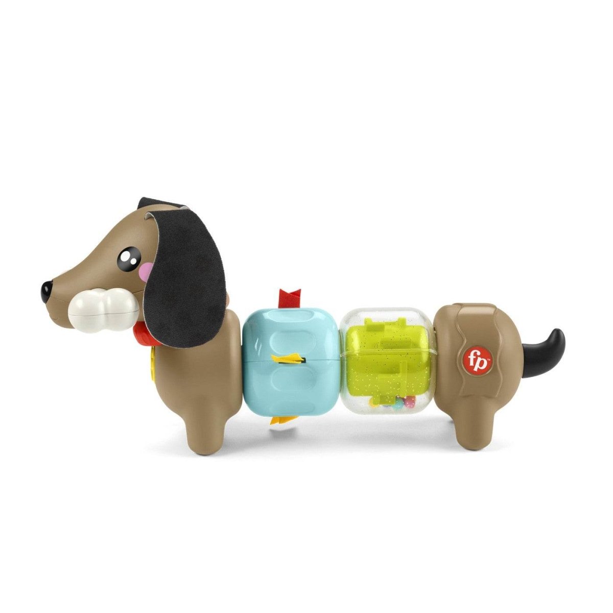 FISHER PRICE JUCARIE CATELUS DE ACTIVITATE PENTRU BEBELUSI CLICK AND SPIN Atelieru' lui Mesterica | Jucarii, haine si incaltaminte pentru copii