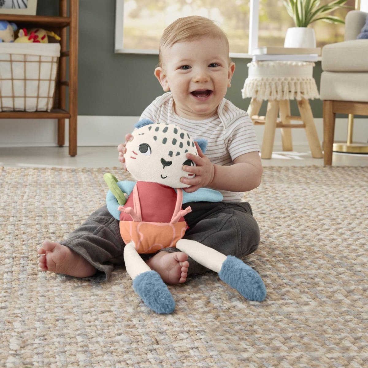 FISHER PRICE JUCARIE DE PLUS LEOPARD DE ZAPADA Atelieru' lui Mesterica | Jucarii, haine si incaltaminte pentru copii
