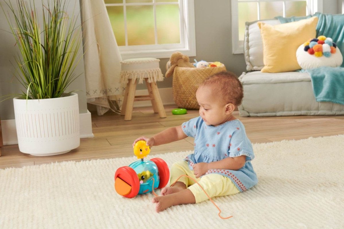 FISHER PRICE JUCARIE DE TRAS ELEFANTEL Atelieru' lui Mesterica | Jucarii, haine si incaltaminte pentru copii