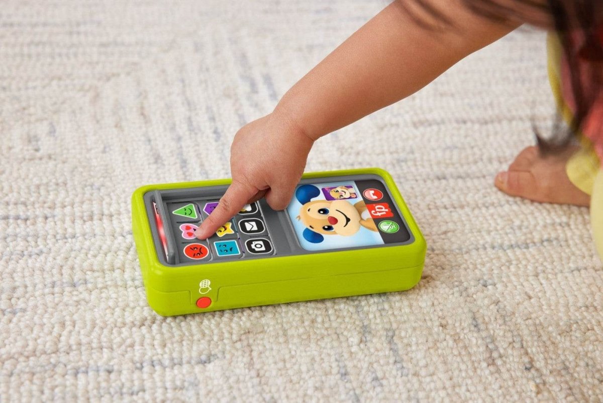 FISHER PRICE LAUGH&LEARN 2IN1 SMARTPHONE IN LIMBA ROMANA Atelieru' lui Mesterica | Jucarii, haine si incaltaminte pentru copii