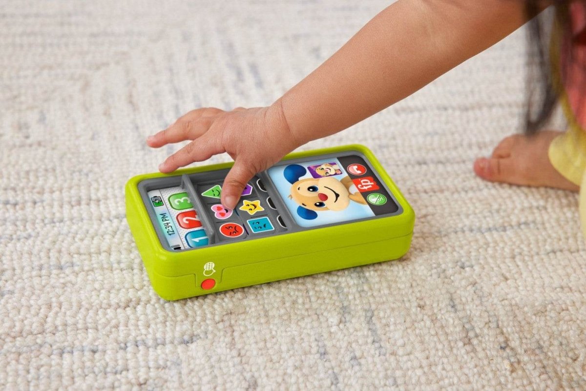 FISHER PRICE LAUGH&LEARN 2IN1 SMARTPHONE IN LIMBA ROMANA Atelieru' lui Mesterica | Jucarii, haine si incaltaminte pentru copii