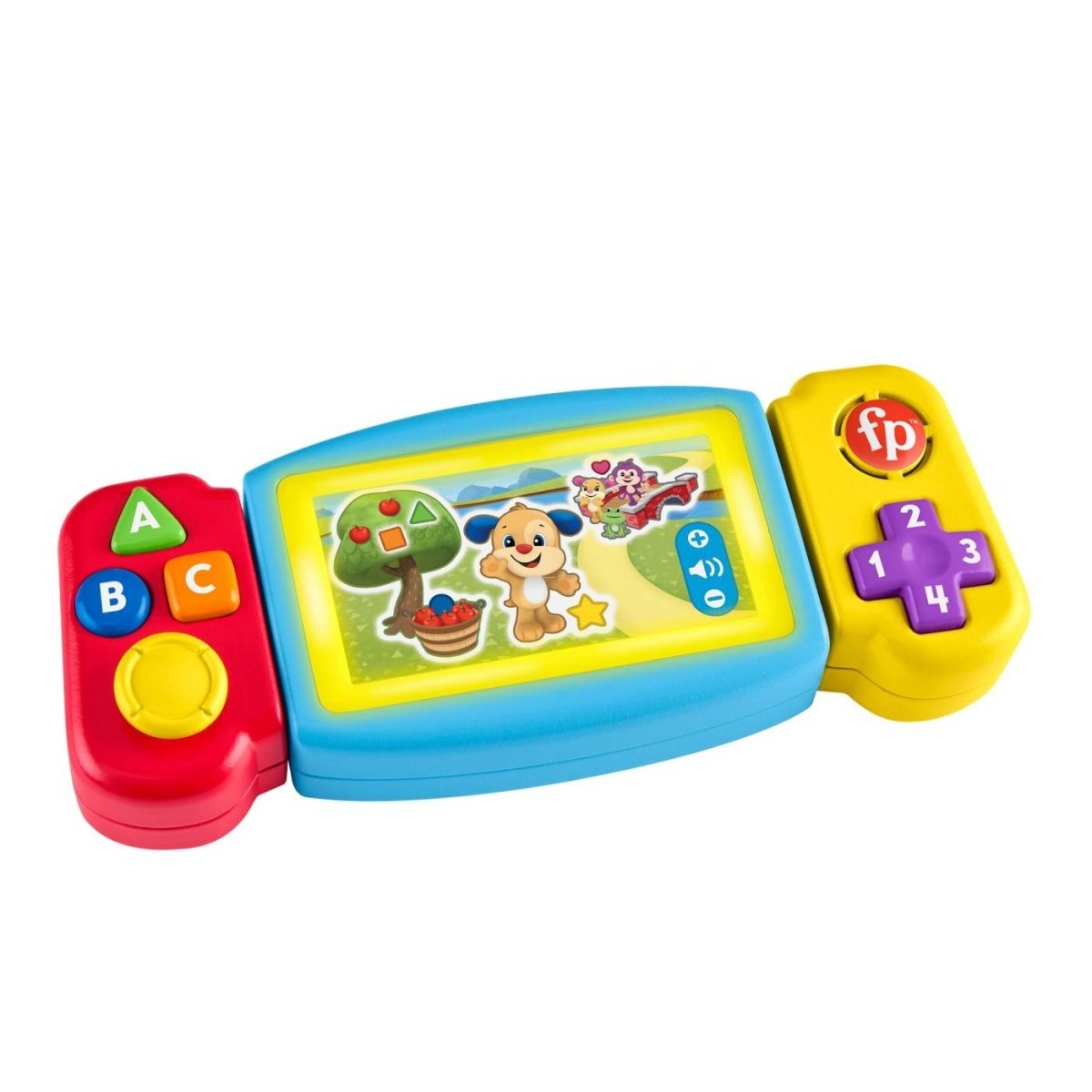 FISHER PRICE LAUGH&LEARN CONSOLA BEBE IN LIMBA ROMANA - Atelieru' lui Mesterica