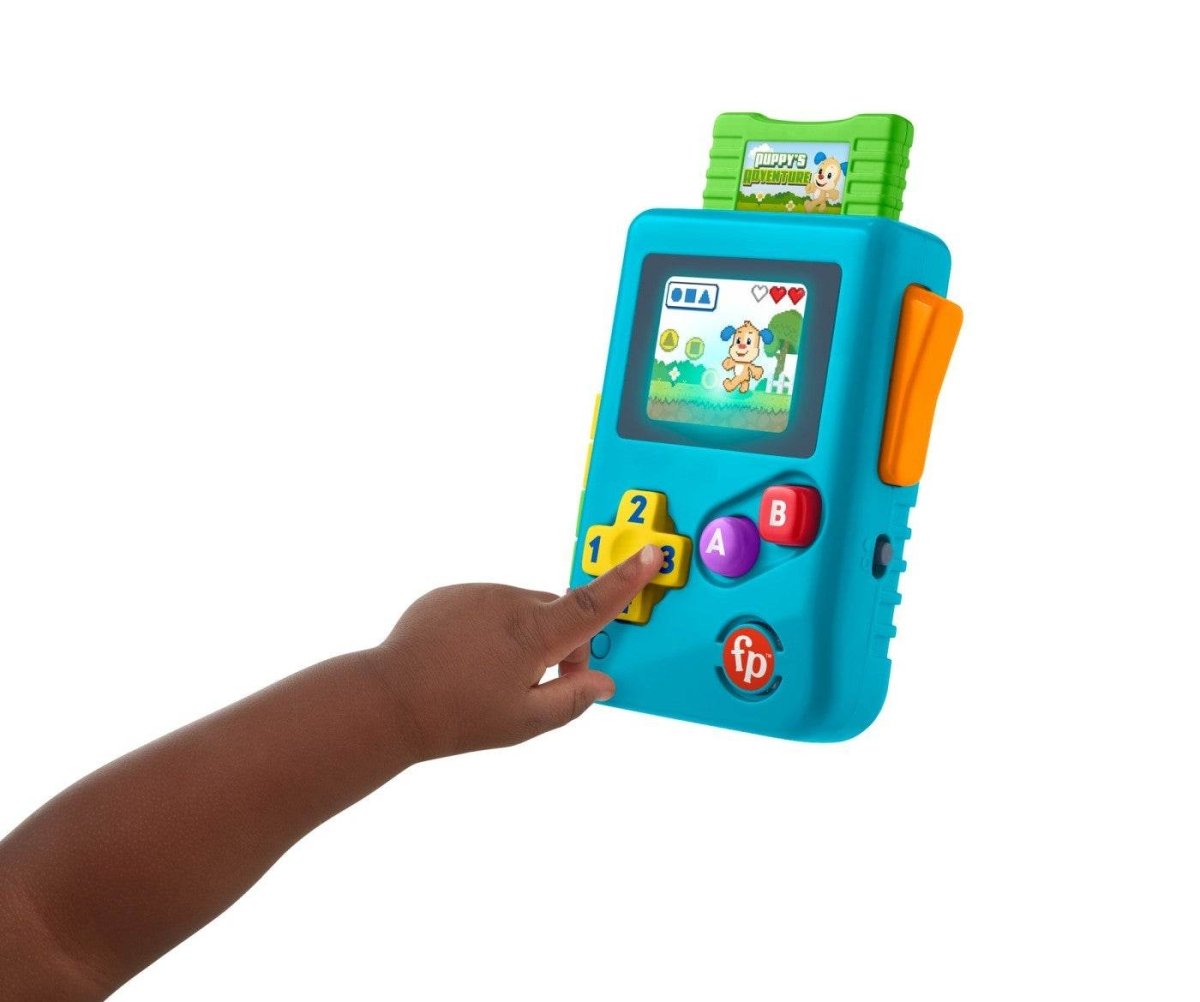 FISHER PRICE LAUGH&LEARN CONSOLA DE JOC INTERACTIVA IN LIMBA ROMANA Atelieru' lui Mesterica | Jucarii, haine si incaltaminte pentru copii