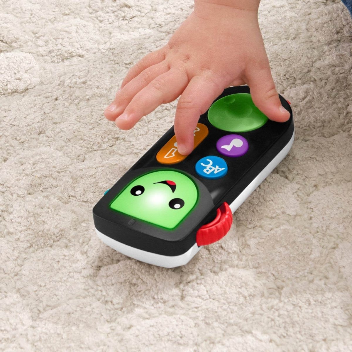 FISHER PRICE LAUGH&LEARN TELECOMANDA INTERACTIVA IN LIMBA ROMANA - Atelieru' lui Mesterica