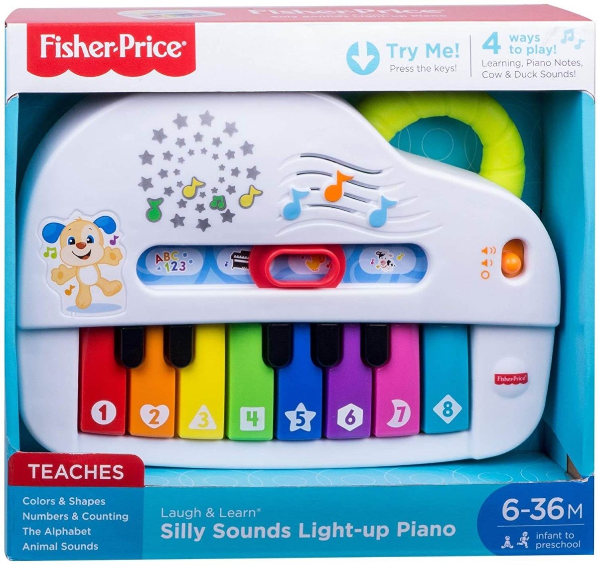 FISHER PRICE PIANUL INTERACTIV IN LIMBA ROMANA Atelieru' lui Mesterica | Jucarii, haine si incaltaminte pentru copii