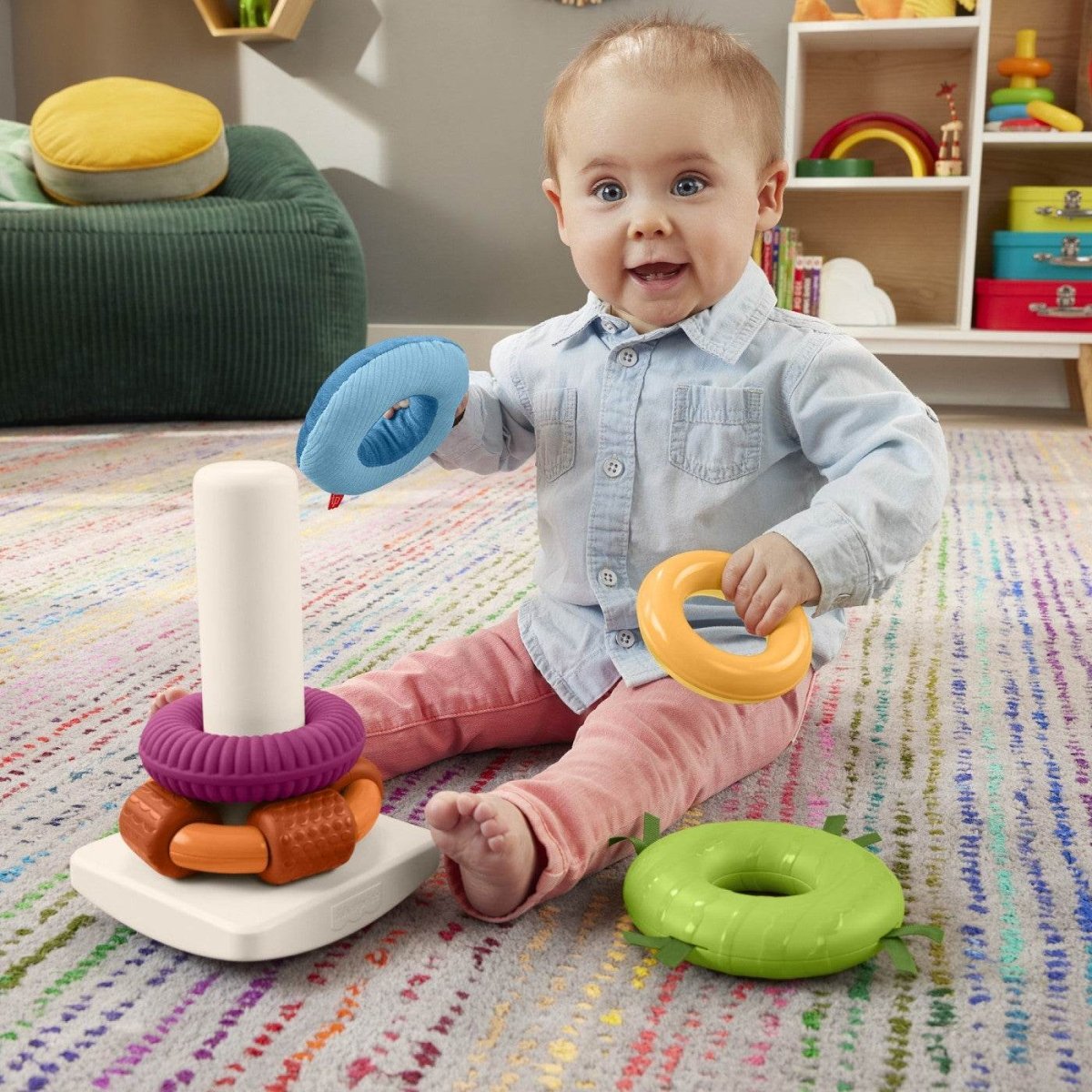 FISHER PRICE PIRAMIDA - Atelieru' lui Mesterica