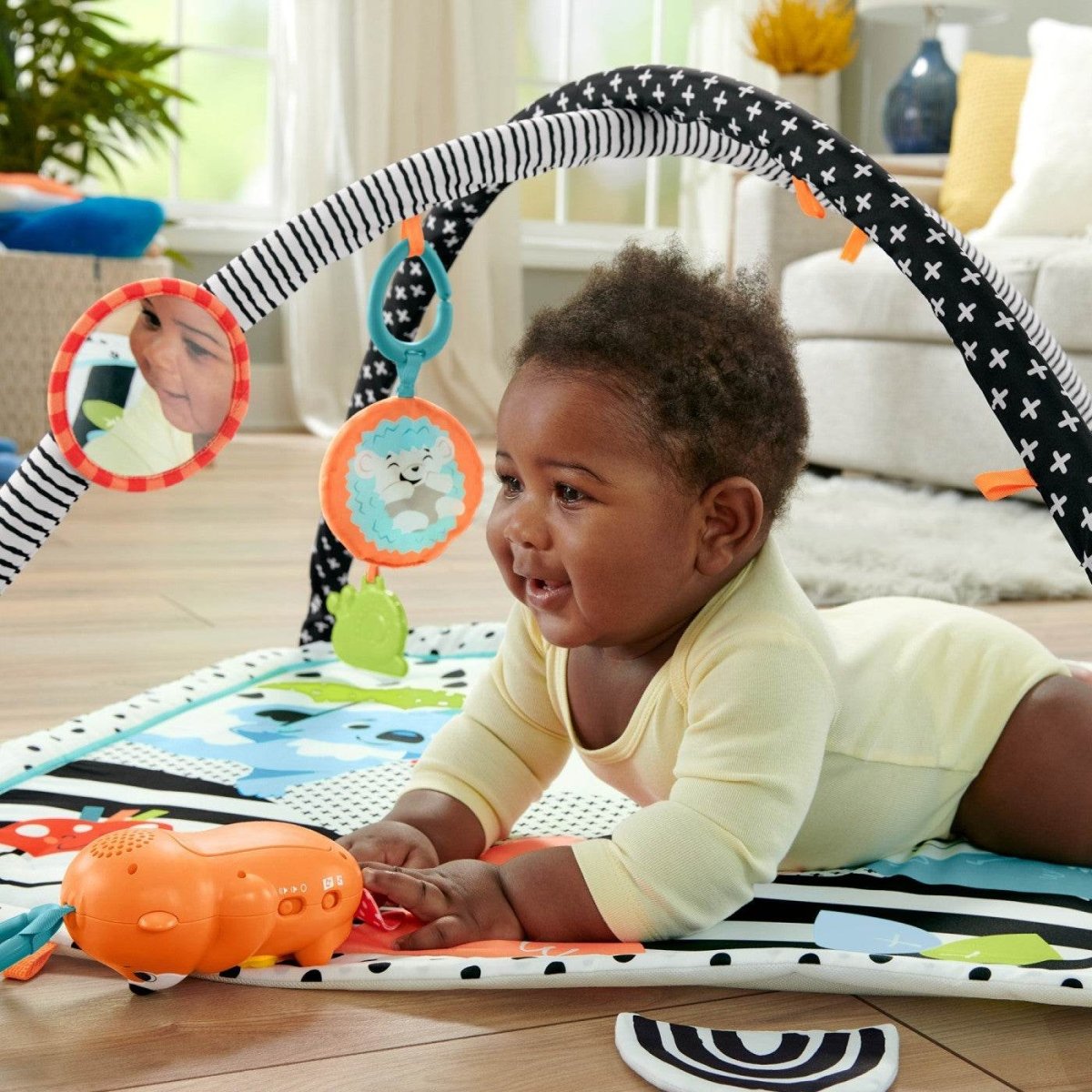 FISHER PRICE SALTEA MUZICALA 3 IN 1 CU CENTRU DE ACTIVITATI Atelieru' lui Mesterica | Jucarii, haine si incaltaminte pentru copii