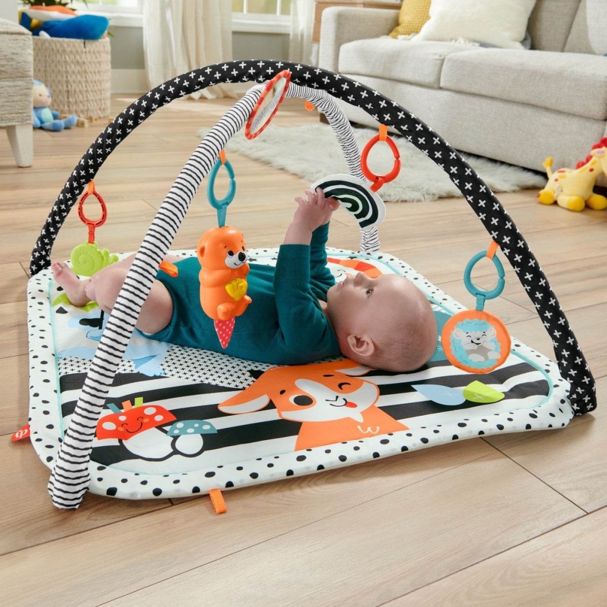 FISHER PRICE SALTEA MUZICALA 3 IN 1 CU CENTRU DE ACTIVITATI Atelieru' lui Mesterica | Jucarii, haine si incaltaminte pentru copii