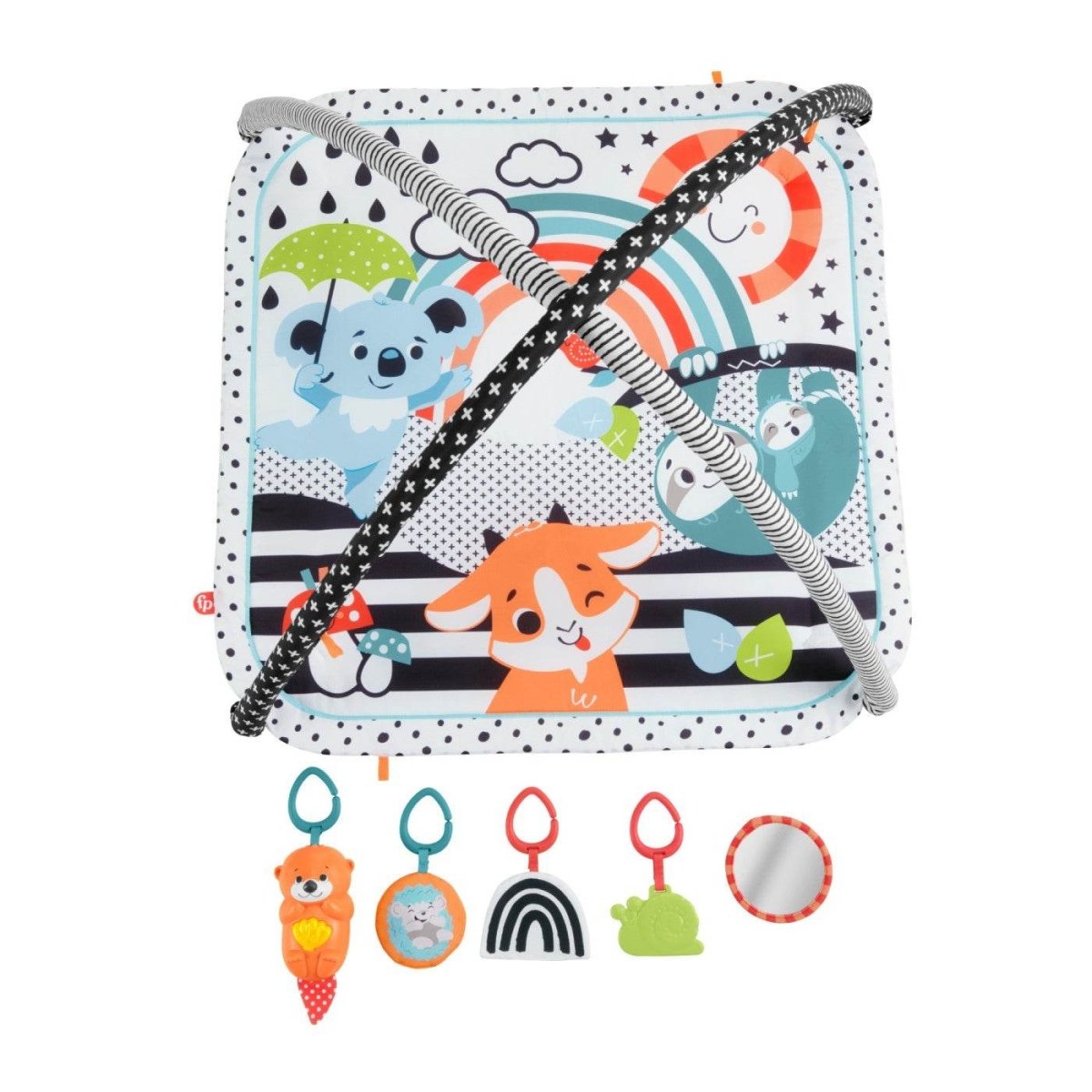 FISHER PRICE SALTEA MUZICALA 3 IN 1 CU CENTRU DE ACTIVITATI - Atelieru' lui Mesterica