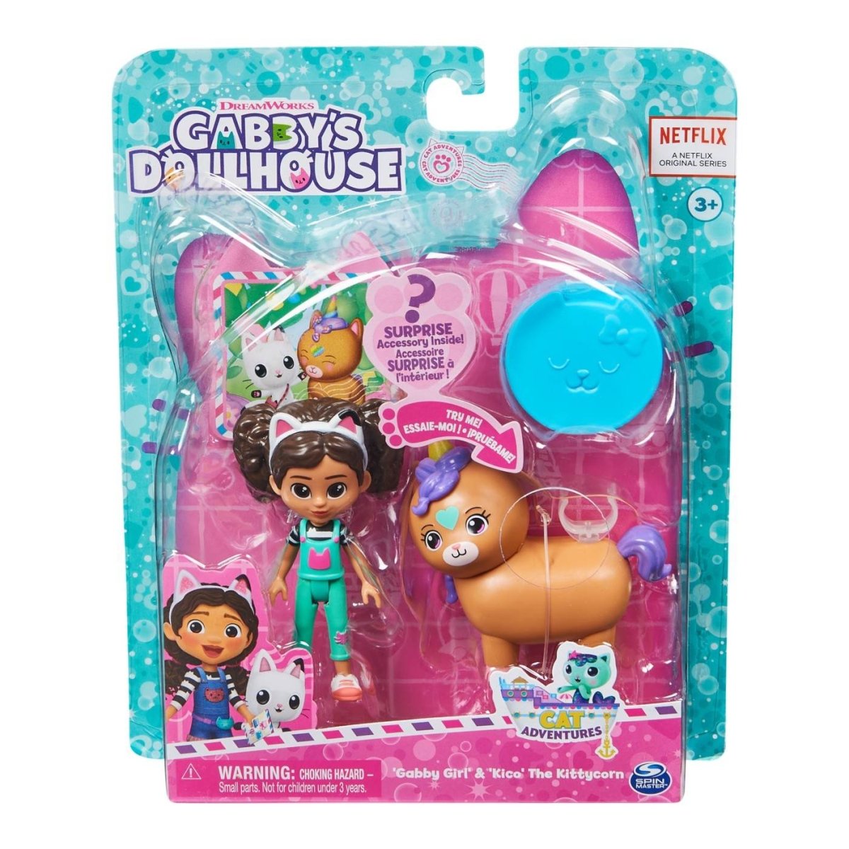 GABBYS DOLLHOUSE PACHET 2 FIGURINE GABBY SI KICO Atelieru' lui Mesterica | Jucarii, haine si incaltaminte pentru copii