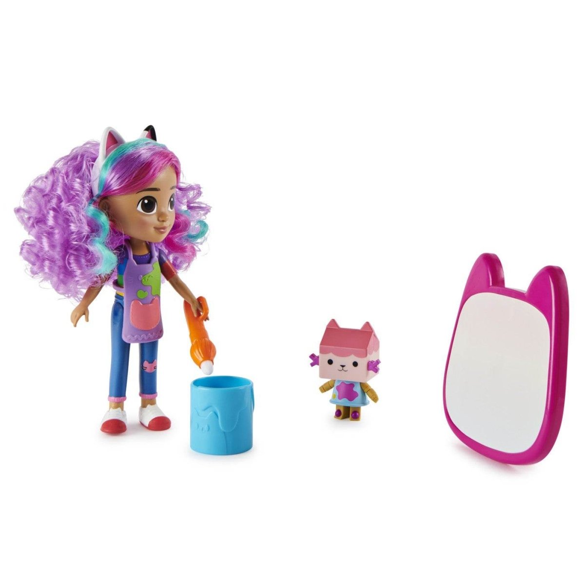 GABBYS DOLLHOUSE PAPUSA GABBY SI SET DE CREATIE Atelieru' lui Mesterica | Jucarii, haine si incaltaminte pentru copii