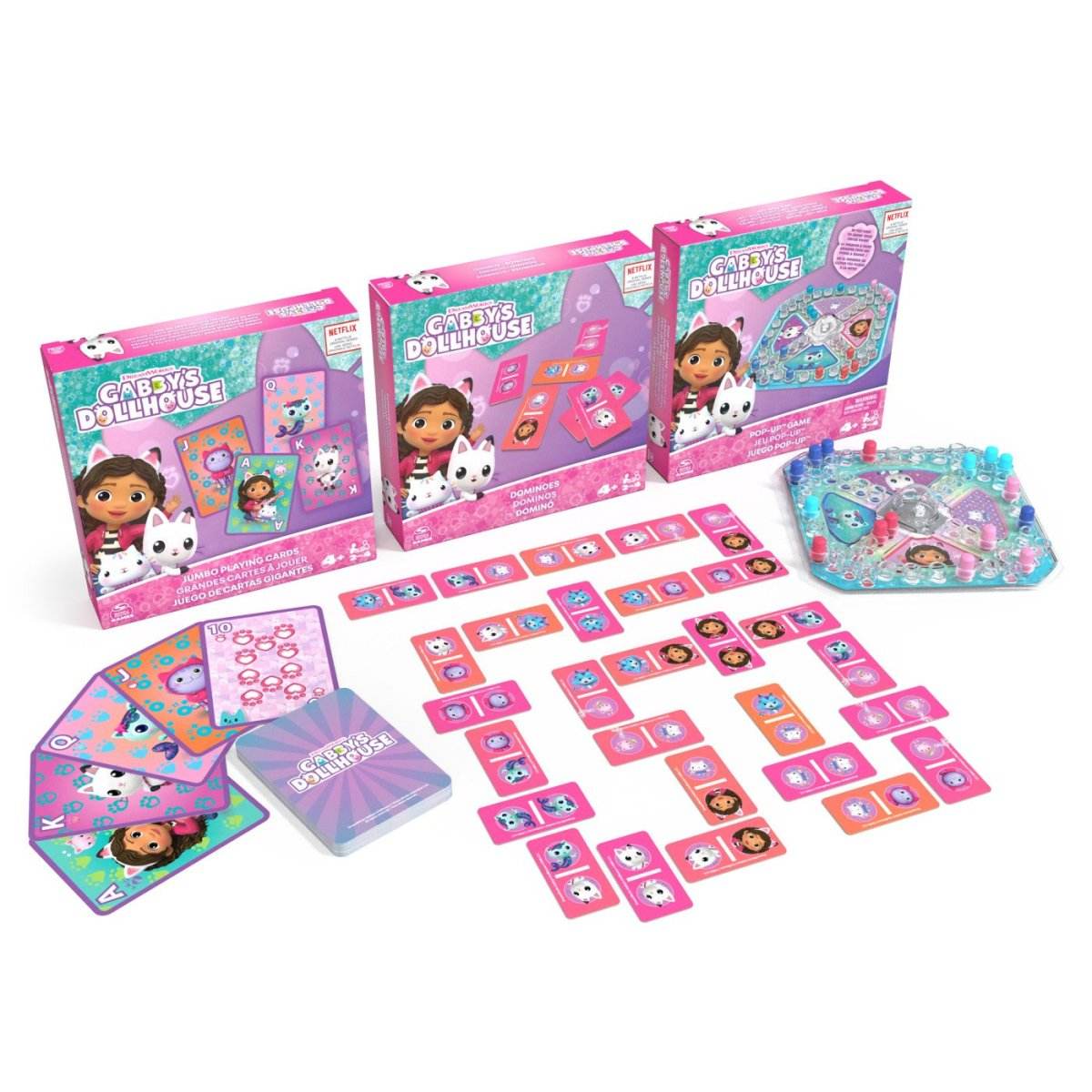 GABBYS DOLLHOUSE SET 3 JOCURI - Atelieru' lui Mesterica